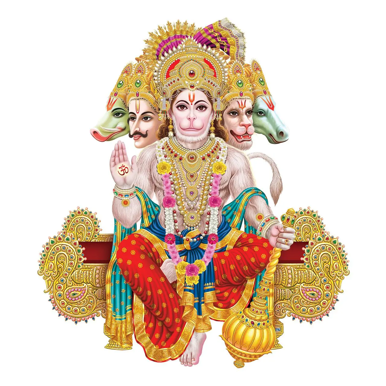 Hindu Gods Have Many Hands and Heads